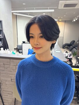 ジゼル 博多筑紫口店(GiseL) 小顔ショート/かじ