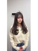 レイヤーカット　韓国スタイル