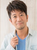 モッズヘア メン 仙台愛子駅前店(mod's hair men)&nbsp;40代50代ダークアッシュ社会人ツーブロックショートb仙台愛子