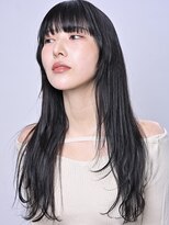 レム 綱島店(REM) ロング×ストレート×暗髪