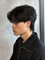 ニアウ 高崎店(Niau) 刈り上げセンターパート/波巻きツイストスパイラル/群馬高崎