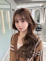 リリー(Lilley)&nbsp;羽エクステ/ナチュラル縮毛矯正/韓国ヘア/レイヤーカット