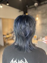 ビーストバイブランカ 刈谷三河安城(BEEst by BLANCA)&nbsp;ケアブリーチ×ネイビー