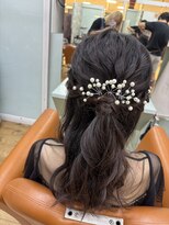 美容室 綺麗&nbsp;ゆるふわ系ヘアセット