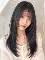 アディ 中野南口店(Addi)&nbsp;旬顔ツヤ黒髪レイヤーロング
