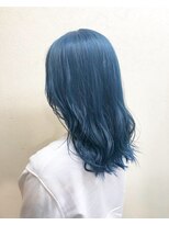 ヴィダ クリエイティブ ヘアーサロン(Vida creative hair salon) 個性的ブルー！！