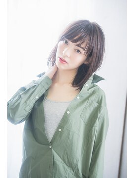 ヴァンクシー バイ ルナ(VANKCY by Luna) 大人可愛い 小顔 サイド ブルージュ 大人 かわいい 30代 40代