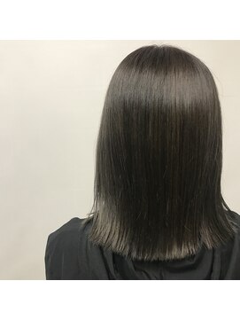 町上津役の美容室 切りっぱなしボブ