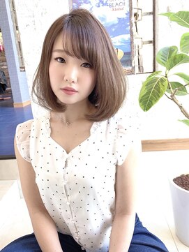 ラグーンアライブ(LAGOON ALIVE) -LAGOON ALIVE-  新田的“モテ髪”ボブスタイル♪