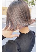 【ブルベ夏】ラベンダーグレージュ（ブリーチ履歴1回あり）