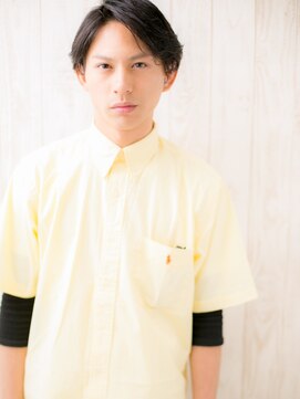 モッズヘアメン 札幌月寒店(mod's hair men) ≪mod's men≫重軽バランス！セミウエットツーブロックマッシュb