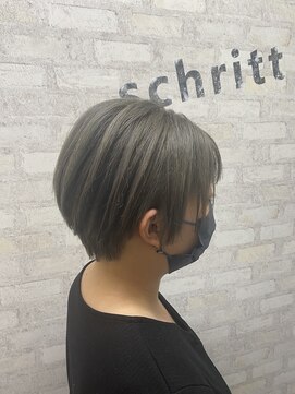 シュリット 溝の口(schritt) ショートグレージュ