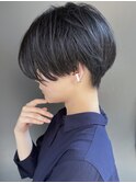 【morio池袋】綺麗でかっこいい黒髪ショート♪