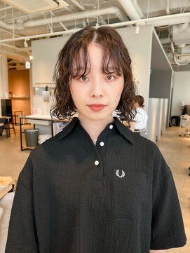 ヘアーエスクールシーユー 枚方T-SITE店(hair S.COEUR×Cu) パーマボブ/プードルパーマ/ミニボブ/切りっぱなしボブ