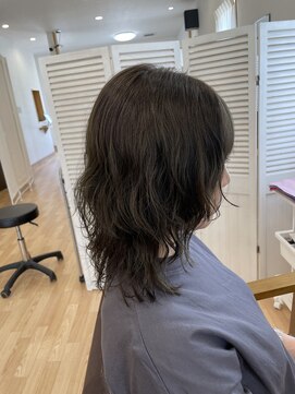 アリティ(ALITY) 20代30代40代＊大人可愛いゆるふわパーマと柔らかオリーブカラー