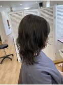 20代30代40代*大人可愛いゆるふわパーマと柔らかオリーブカラー