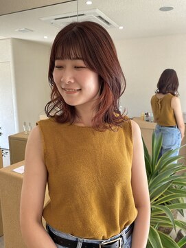 キュー(que) レイヤーミディアム　インナーオレンジ