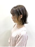 ［LAGUNA KA2］レイヤーボブ×インナーカラー