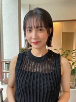 アンバー 池袋(amber)&nbsp;切りっぱなしボブ/美髪/ピンクブラウン[池袋駅]