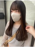 ロングインナーカラー