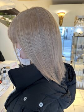 ゴッド ヘアーアンドメイク 高崎西口店(GOD Hair & Make) ミルクティー