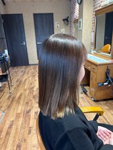 ヘアーサロン まつもと ストレート