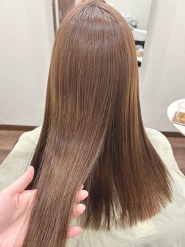 プライベート ヘアサロン カオ(private hair salon kao) 艶々ストレート