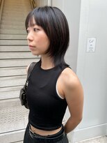 カフ(CAF) CAF松本/ウルフレイヤー/ダークトーンカラー/大阪/心斎橋