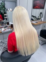 バルベストーキョーサウス(BARBES TOKYO SOUTH)&nbsp;ケアブリーチでシルキーブロンドヘア【RISA】