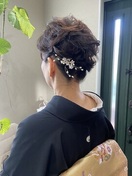 ヘアーリップス(Hair Lepps) 留袖セット着付け