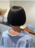 首スッキリボブ