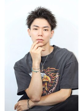 リップス 自由が丘(LIPPS) 短髪　ツイストパーマ　スパイキーショート