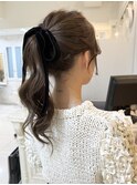お呼ばれポニーテール♪＊
