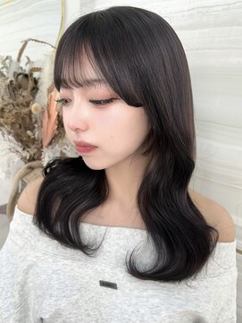 エス(Ess) 《高瀬寛菜》くびれhair/レイヤーカット/ダークグレージュ