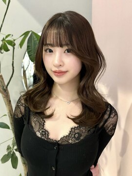 クム(kumu) 【kumu】韓国風/レイヤーカット/透明感/ロング/艶感/グレージュ