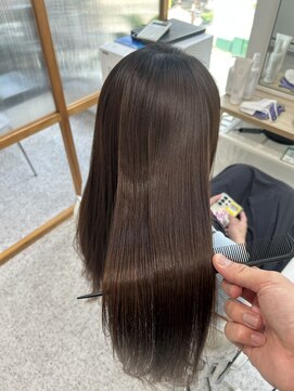  ジーナ 大阪茨木(Zina) 髪質改善トリートメント必須スタイル