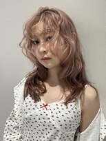 デイジー(Daisy)&nbsp;ブリーチ/ダブルカラー/ハイトーン/ベージュ/ピンクベージュ