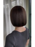 ボブ+アッシュカラー