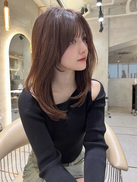 アンフィニー 仙台(ANFINI) 仙台髪質改善縮毛矯正韓国レイヤーカット前髪酸性ストレート学割