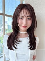 アフロート エル 錦糸町(AFLOAT L) 暗髪×髪質改善で憧れのツヤ髪に♪ワンカールセミロング