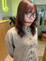 ラヴィズム(LUVISM) 顔周りレイヤー/ダブルカラー/髪質改善/ケアブリーチ万代新潟駅