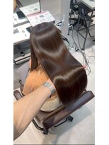 シェノン 梅田(CHAINON)&nbsp;梅田/クラゲヘアー/オリーブグレー/小顔/ココアベージュ