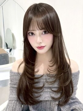 ヨロ 上野(YOLO) ハイライトカラーミルクティーベージュケアブリーチダブルカラー