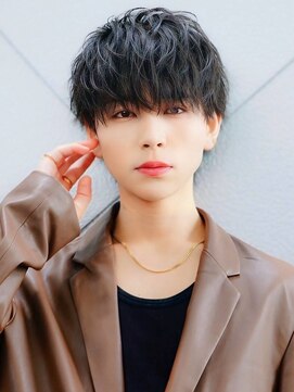 MEN'S HAIR BLEACHi 四日市店【メンズ ヘア ブリーチ】 【BLEACHi】黒髪王道マッシュ【numberA.×BLEACHi】マット