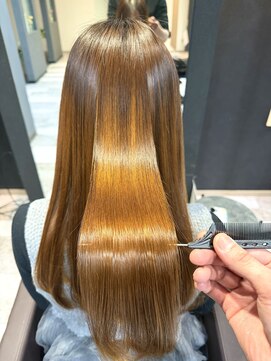 リオリス ヘア サロン(Rioris hair salon) 【石川】ドライのみでこの質感～髪質改善ストレート