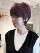 コルプラス(col +plus)&nbsp;丸みショート×白髪活かしカラー/札幌白髪活かし/札幌ショート