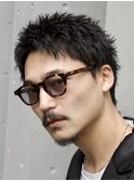 大阪梅田ルーズショートアクティブショートセンターパート短髪◆