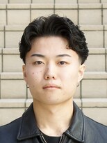 ザバーバー 渋谷(THE BARBER)&nbsp;短髪フェード+フェザーパーマ