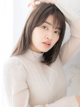 ローマ ギンザ(ROMA Ginza) 美肌*ラベンダーグレージュ*20代30代40代*Cカーブレイヤーボブ