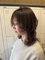 ラーム 宇部高校前店(rame) ウルフカット、髪質改善